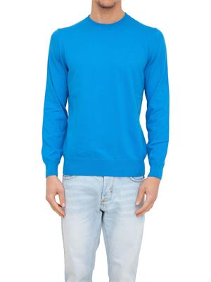 MAGLIA BOSS BLU in UOMO