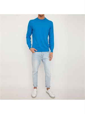 MAGLIA BOSS BLU in UOMO