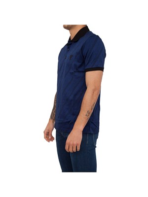POLO VERSACE COLLECTION BLU in UOMO