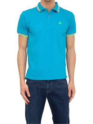 POLO PEUTEREY AZZURRO in UOMO