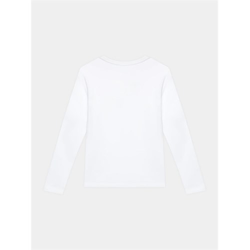 EA7 EMPORIO ARMANI 6RBT54 Bj02Z 1100 T-Shirt Bianco Bambino in Abbigliamento