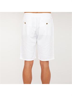 PANTALONE BERMUDA GUESS JEANS BIANCO in UOMO