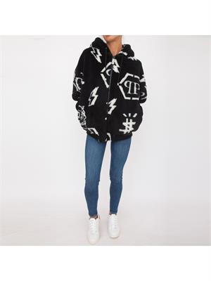 GIUBBINO PHILIPP PLEIN NERO in DONNA