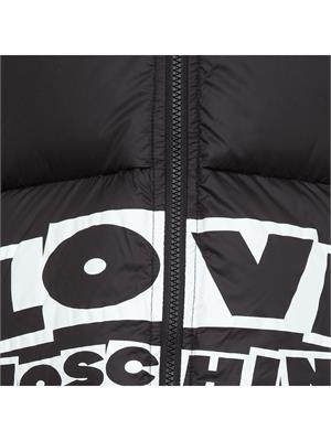 GIUBBINO LOVE MOSCHINO NERO in DONNA