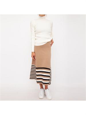 GONNA TWIN-SET CAMMELLO in DONNA