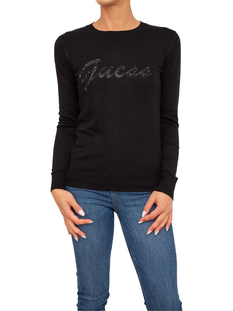 MAGLIA GUESS JEANS NERO