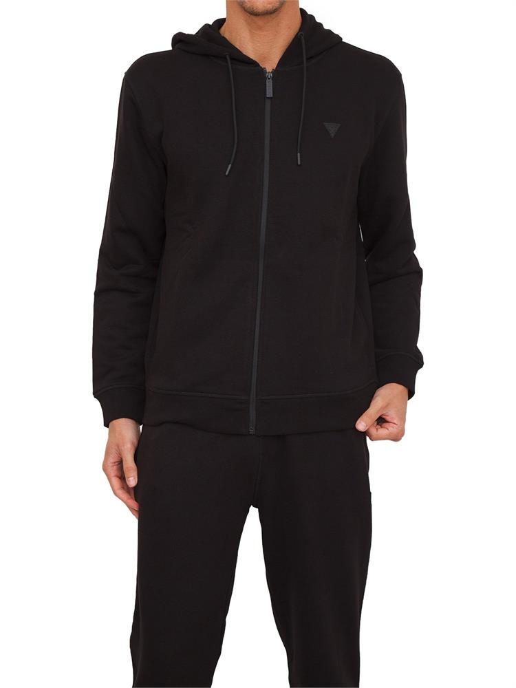 FELPA GUESS JEANS NERO