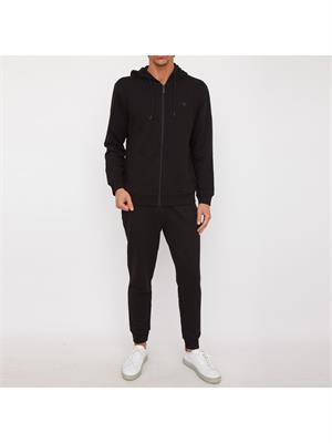 FELPA GUESS JEANS NERO in UOMO