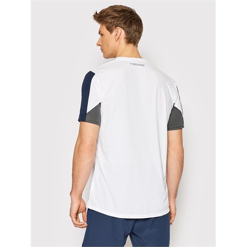 HEAD 811431 Tech T-Shirt Wh Bianco Uomo in Abbigliamento