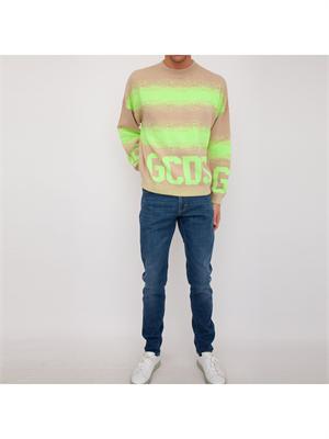 MAGLIA GCDS BEIGE in UOMO