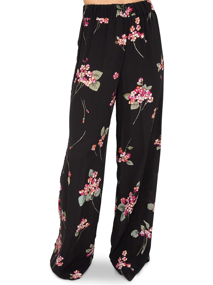 PANTALONE CASUAL TWIN-SET NERO