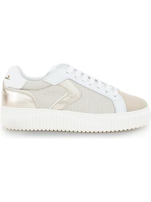 SNEAKERS VOILE BLANCHE BEIGE in DONNA