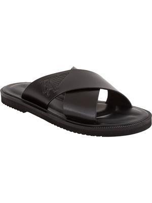 CIABATTE EMPORIO ARMANI NERO in UOMO
