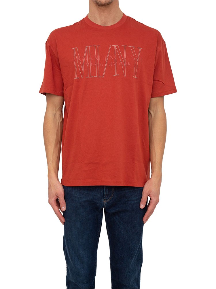 T-SHIRT ARMANI EXCHANGE ROSSO