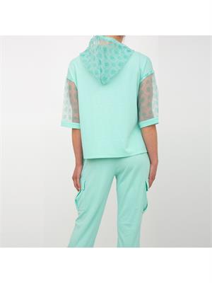 FELPA LIU JO ACQUAMARINA in DONNA