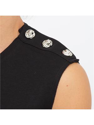 T-SHIRT PHILIPP PLEIN NERO in DONNA