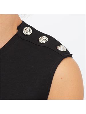 T-SHIRT PHILIPP PLEIN NERO in DONNA