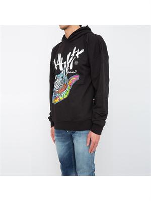 FELPA PHILIPP PLEIN NERO in UOMO