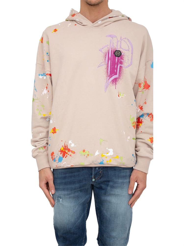 FELPA PHILIPP PLEIN BEIGE