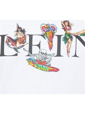 T-SHIRT PHILIPP PLEIN BIANCO in UOMO