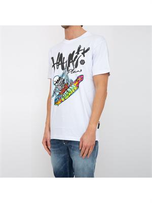 T-SHIRT PHILIPP PLEIN BIANCO in UOMO