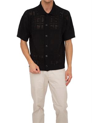 MAGLIA GCDS NERO in UOMO
