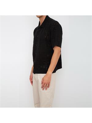 MAGLIA GCDS NERO in UOMO