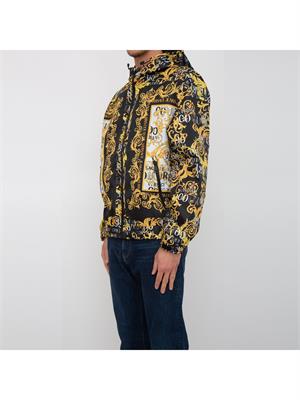 GIUBBINO VERSACE JEANS COUTURE NERO in UOMO