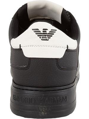 SNEAKERS EMPORIO ARMANI NERO in UOMO