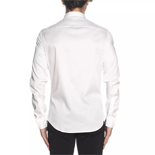 ARMANI EXCHANGE 8NZC49 Znyxz 1100 Camicia Bianco Uomo in Abbigliamento