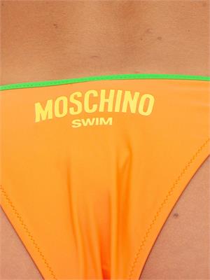 COSTUME SLIP MOSCHINO SWIM ARANCIONE in DONNA