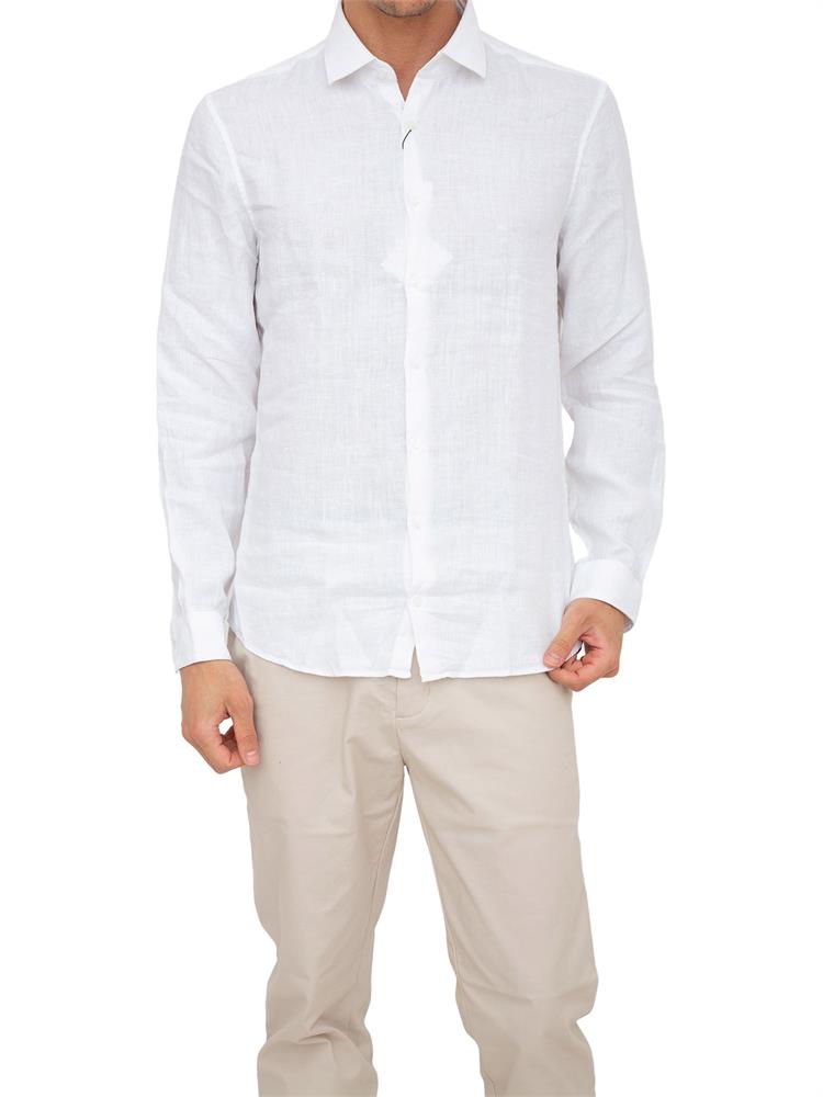 CAMICIA MANICA LUNGA CALVIN KLEIN BIANCO