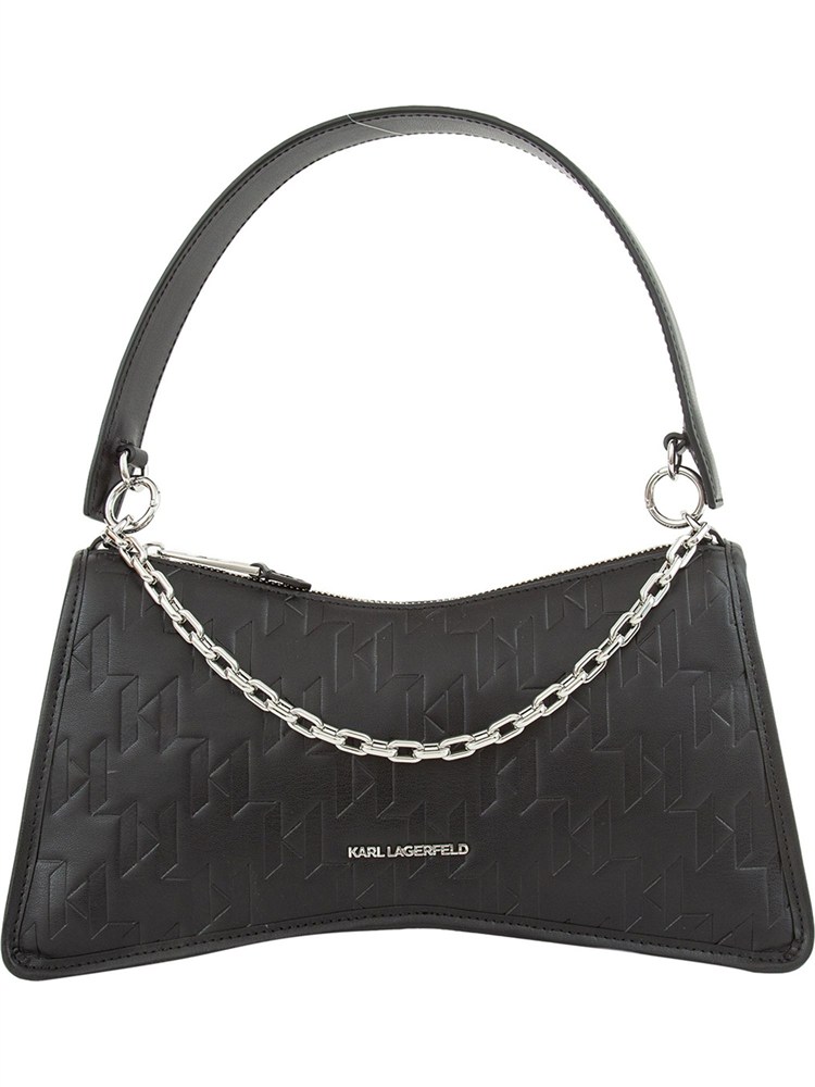 BORSA A SPALLA K.LAGERFELD NERO
