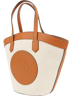 BORSA A SPALLA K.LAGERFELD AVORIO in DONNA