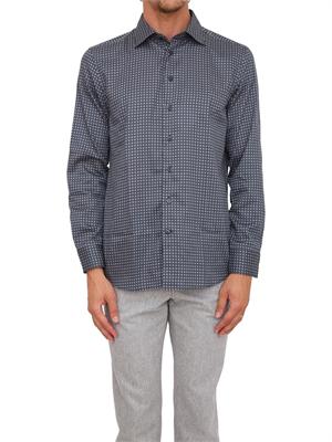 CAMICIA MANICA LUNGA ETRO BLU in UOMO