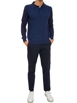 POLO CORNELIANI BLU in UOMO