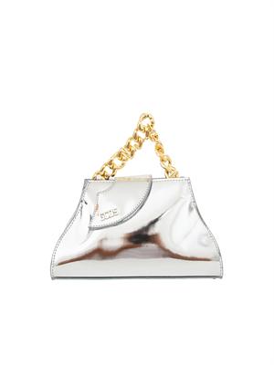 BORSA A SPALLA GCDS ARGENTO in DONNA