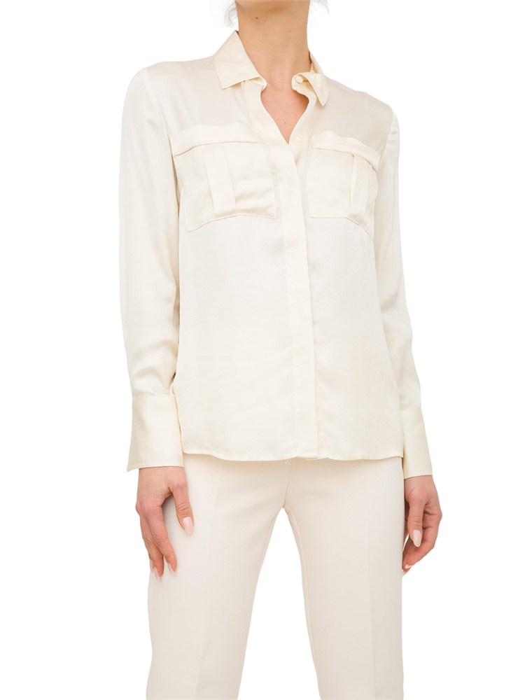 CAMICIA MANICA LUNGA NENETTE AVORIO