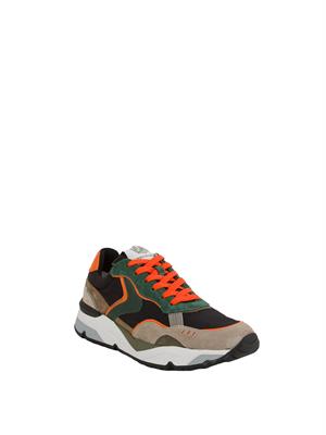 SNEAKERS VOILE BLANCHE VERDE in UOMO
