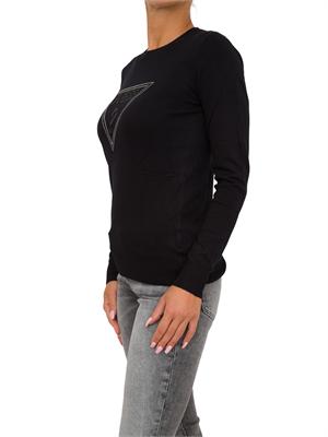 MAGLIA GUESS JEANS NERO in DONNA