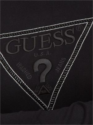 MAGLIA GUESS JEANS NERO in DONNA