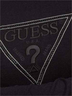 MAGLIA GUESS JEANS NERO in DONNA