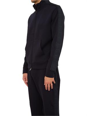 FELPA EMPORIO ARMANI BLU in UOMO