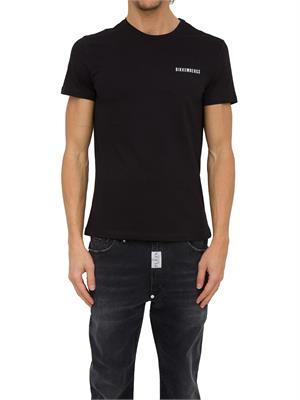 T-SHIRT BIKKEMBERGS NERO in UOMO