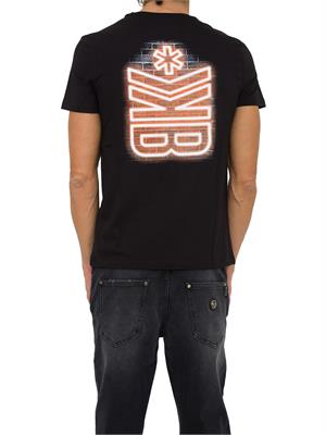 T-SHIRT BIKKEMBERGS NERO in UOMO