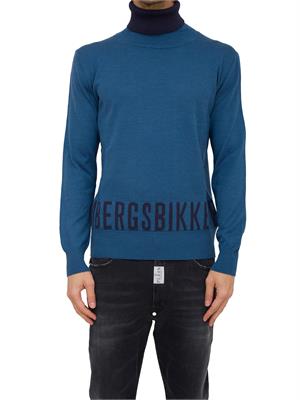 MAGLIA BIKKEMBERGS BLU in UOMO
