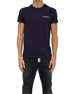 T-SHIRT BIKKEMBERGS BLU in UOMO