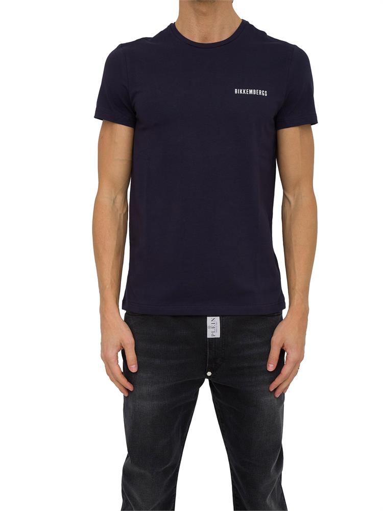 T-SHIRT BIKKEMBERGS BLU