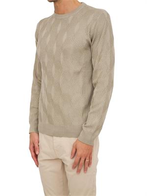 MAGLIA EMPORIO ARMANI BEIGE in UOMO