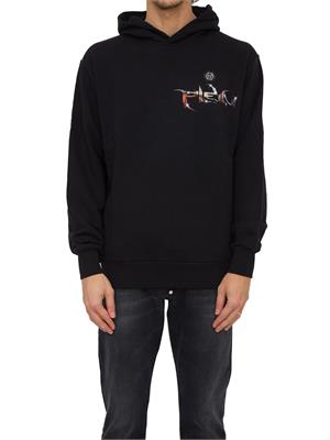 FELPA PHILIPP PLEIN NERO in UOMO